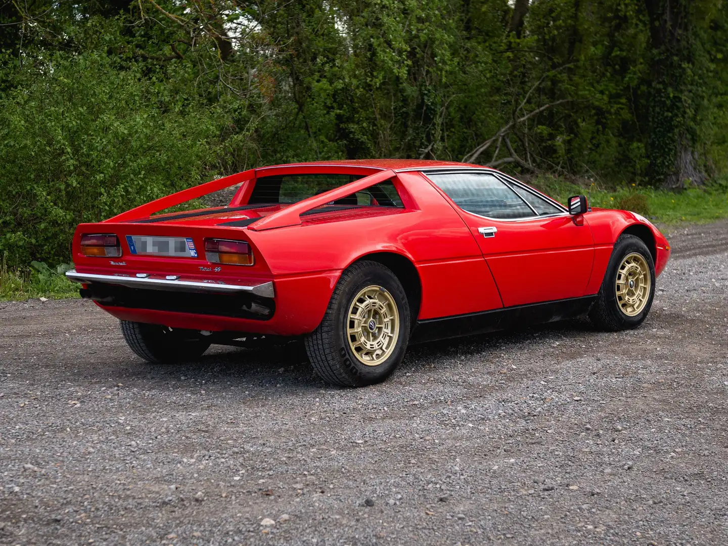 Maserati Merak SS Roşu - 2