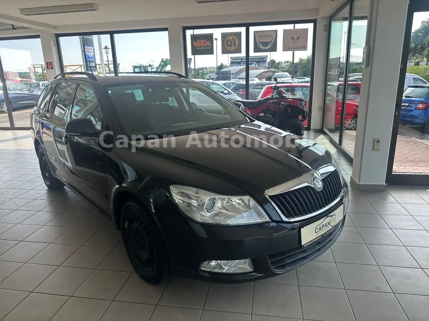 Skoda Octavia Combi Impuls Edition 1.Hand/Klima/AHK/E5 Nero - 1