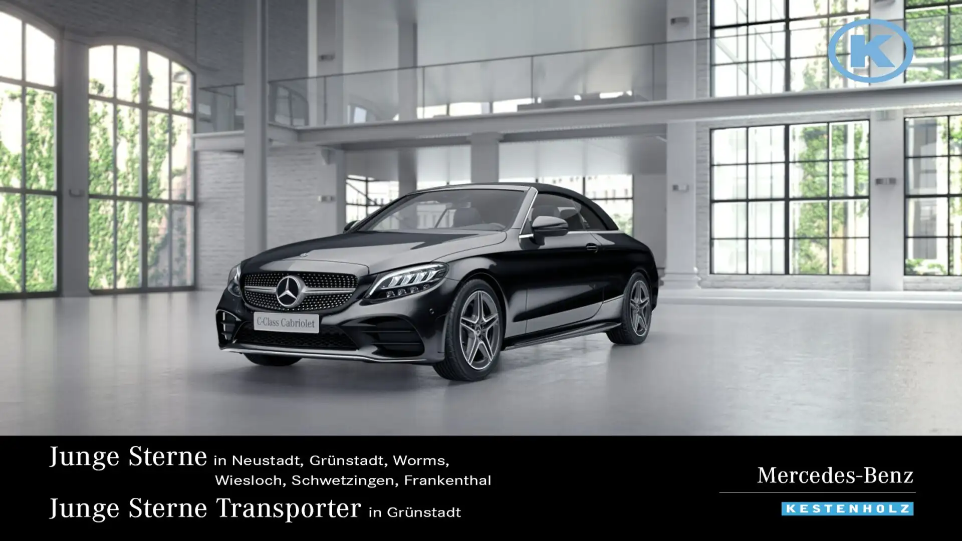 Mercedes-Benz C 180 C 180 AMG+KAMERA+TWA+AIRSCARF+SPUR/BREMS+SITZHZ Schwarz - 1