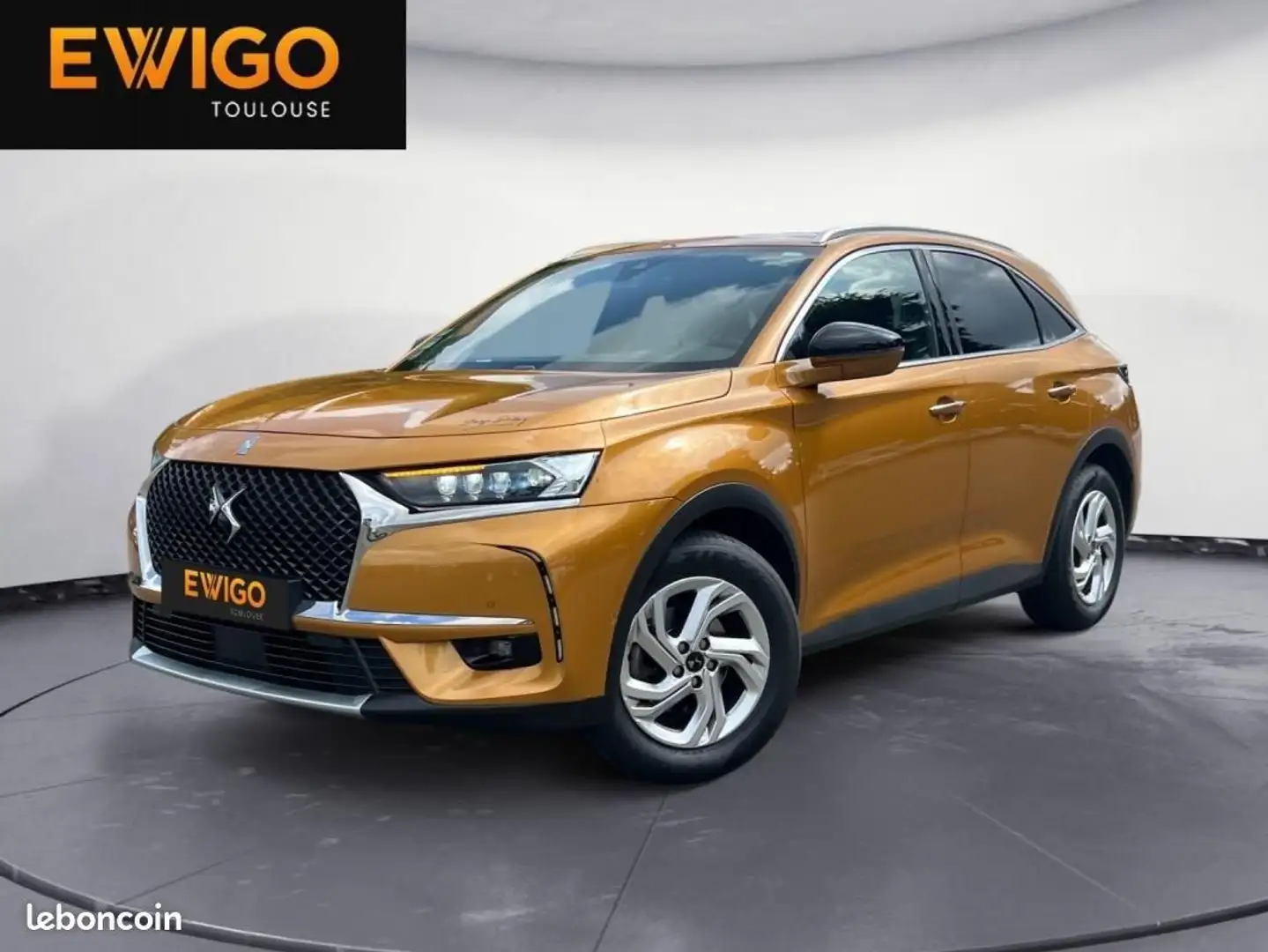 DS Automobiles DS 7 Crossback 1.6 PURETECH 180 RIVOLI BVA Jaune - 1
