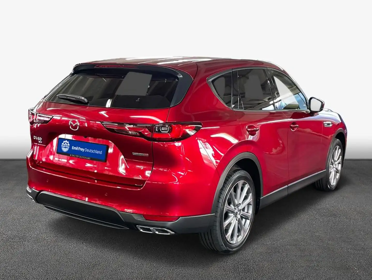 Mazda CX-60 e-SKYACTIV-D 254 M HYBRID AWD EXCLUSIVE-LINE Červená - 2