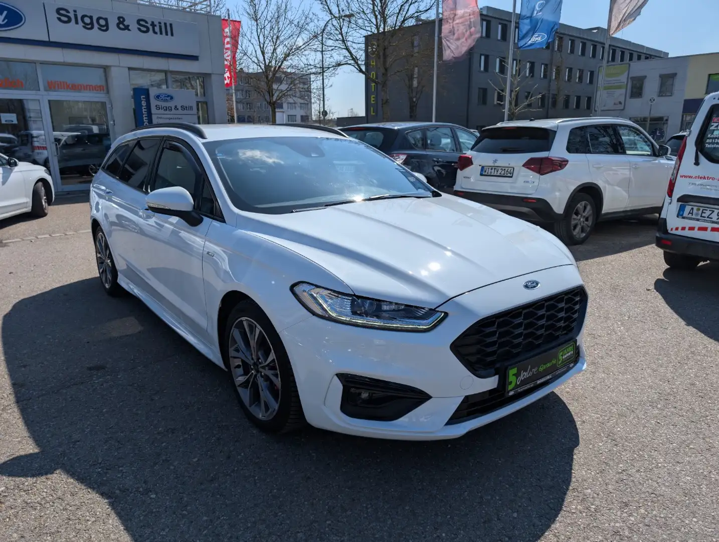 Ford Mondeo Turnier Hybrid ST-Line LED*NAV*4xSHZ*CAM Blanc - 2