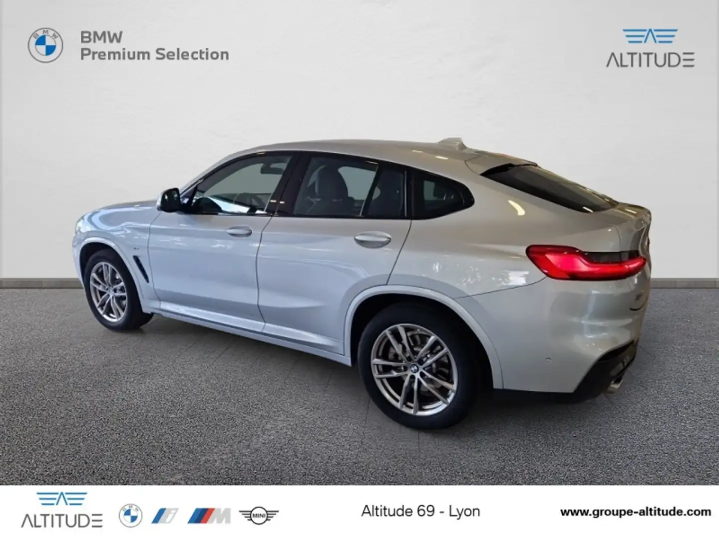 BMW X4 xDrive20d 190ch M Sport 10cv Argent - 2