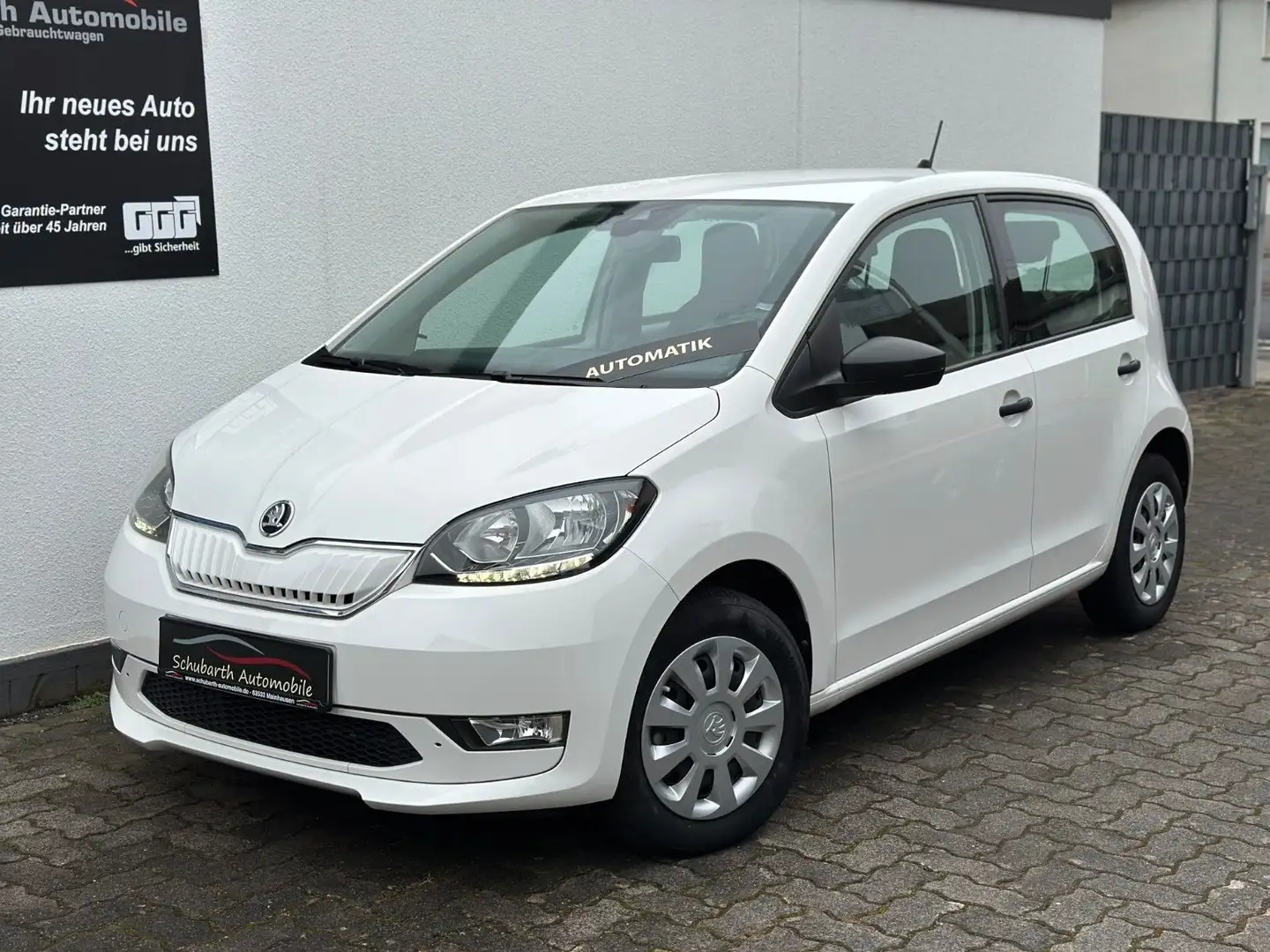 Skoda Citigo e iV Ambition ELEKTRO AUTOMATIK Klima ZV-FB Weiß - 1