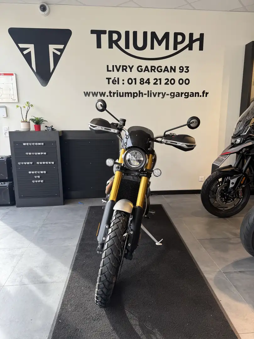 Triumph Scrambler Argent - 1