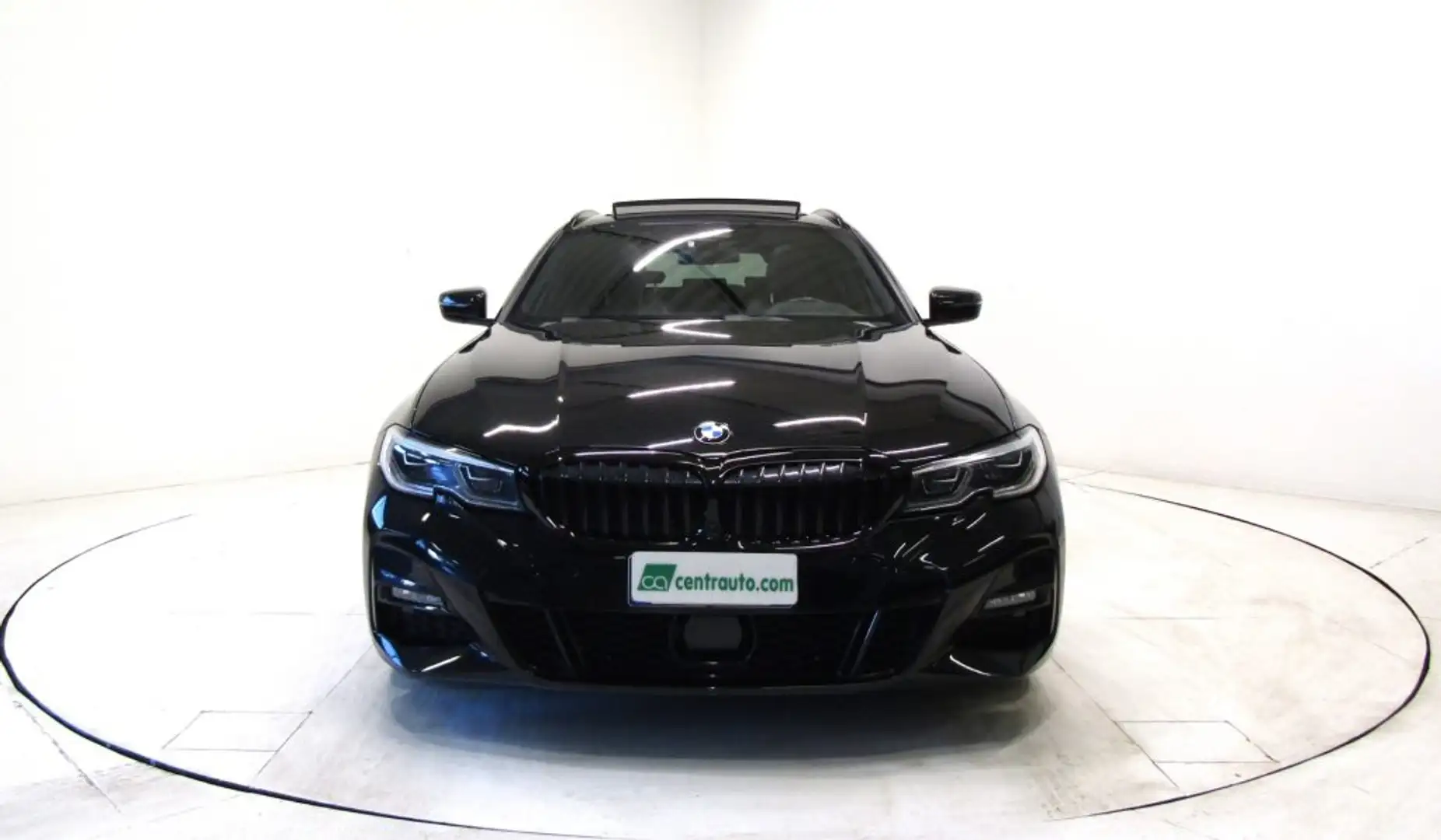 BMW 330 d 3.0D 48V Touring Msport MHEV *PELLE * TETTO * Schwarz - 2