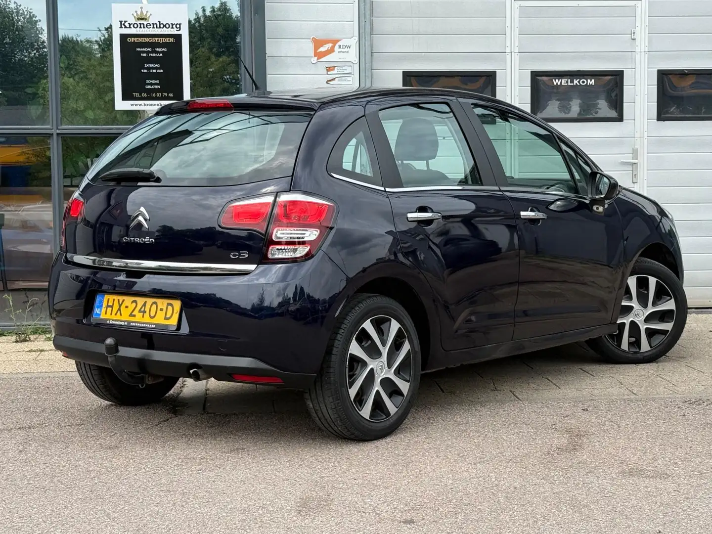 Citroen C3 1.0 PureTech Feel Edition, NAP, APK, AIRCO Blauw - 2