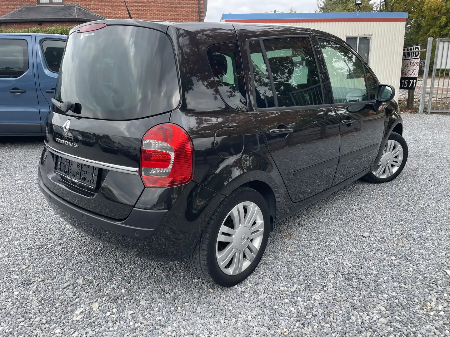 Renault Modus Modus 1.6 16V ESP Aut. Airco Garantie Zwart - 2