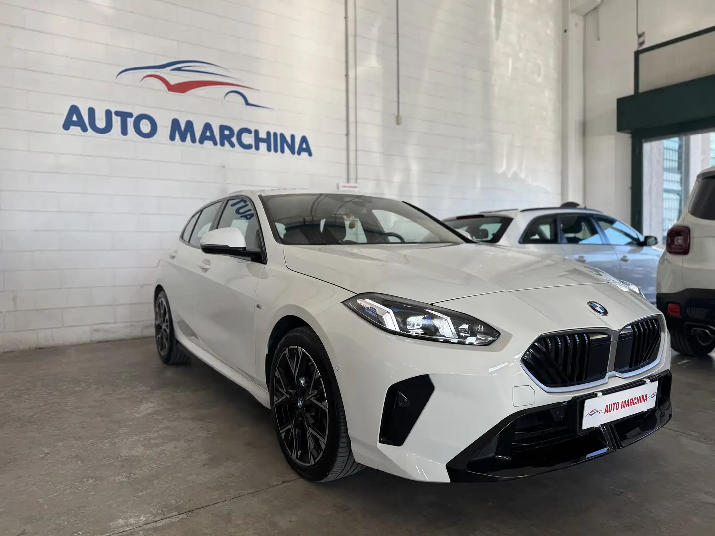 BMW 118 118d Msport UFFICIALE BMW GARANZIA FINO 2026 Blanc - 1
