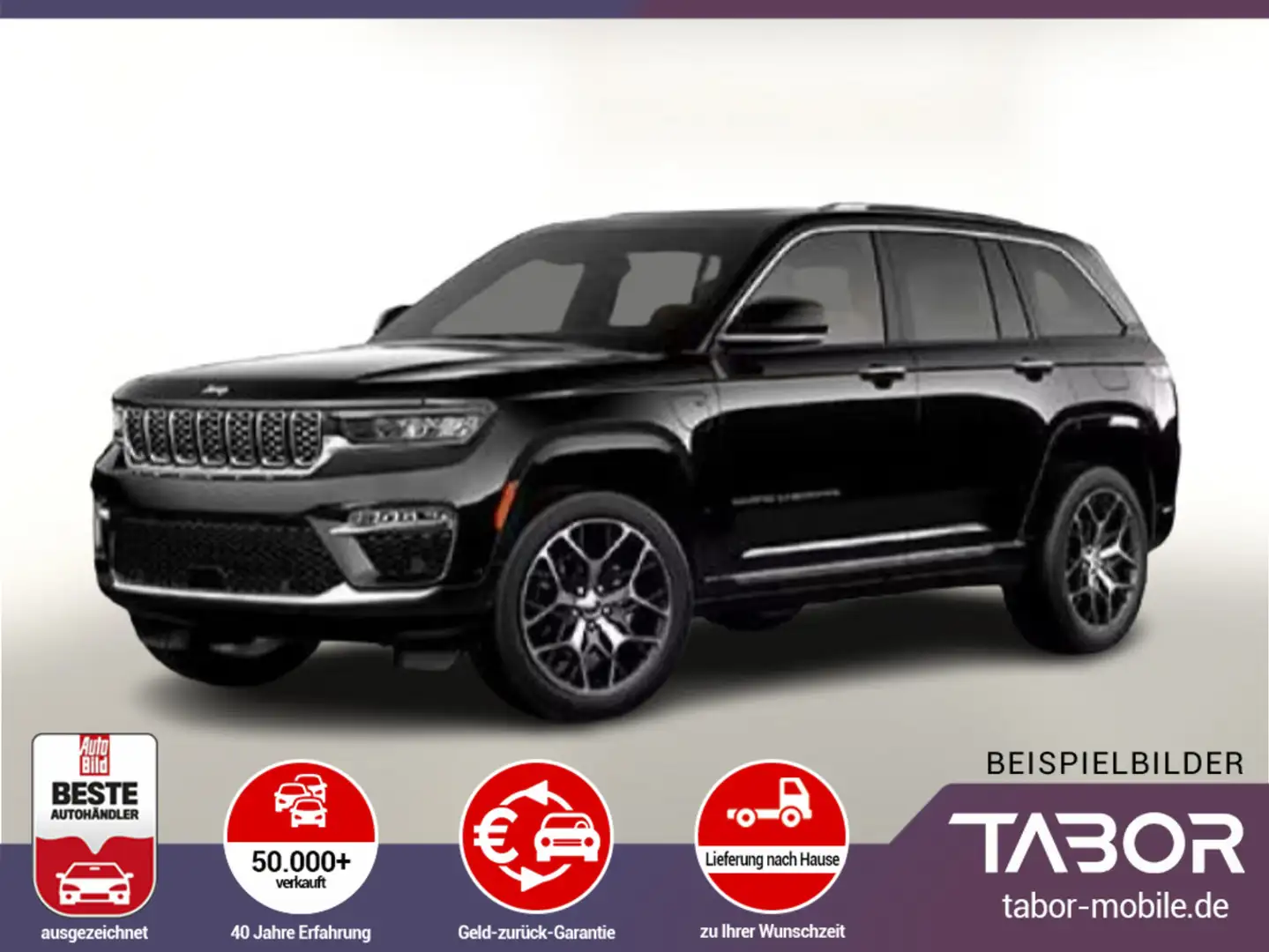 Jeep Grand Cherokee 2.0 PHEV 380 AT8 4x4 Summit HUD Negru - 2