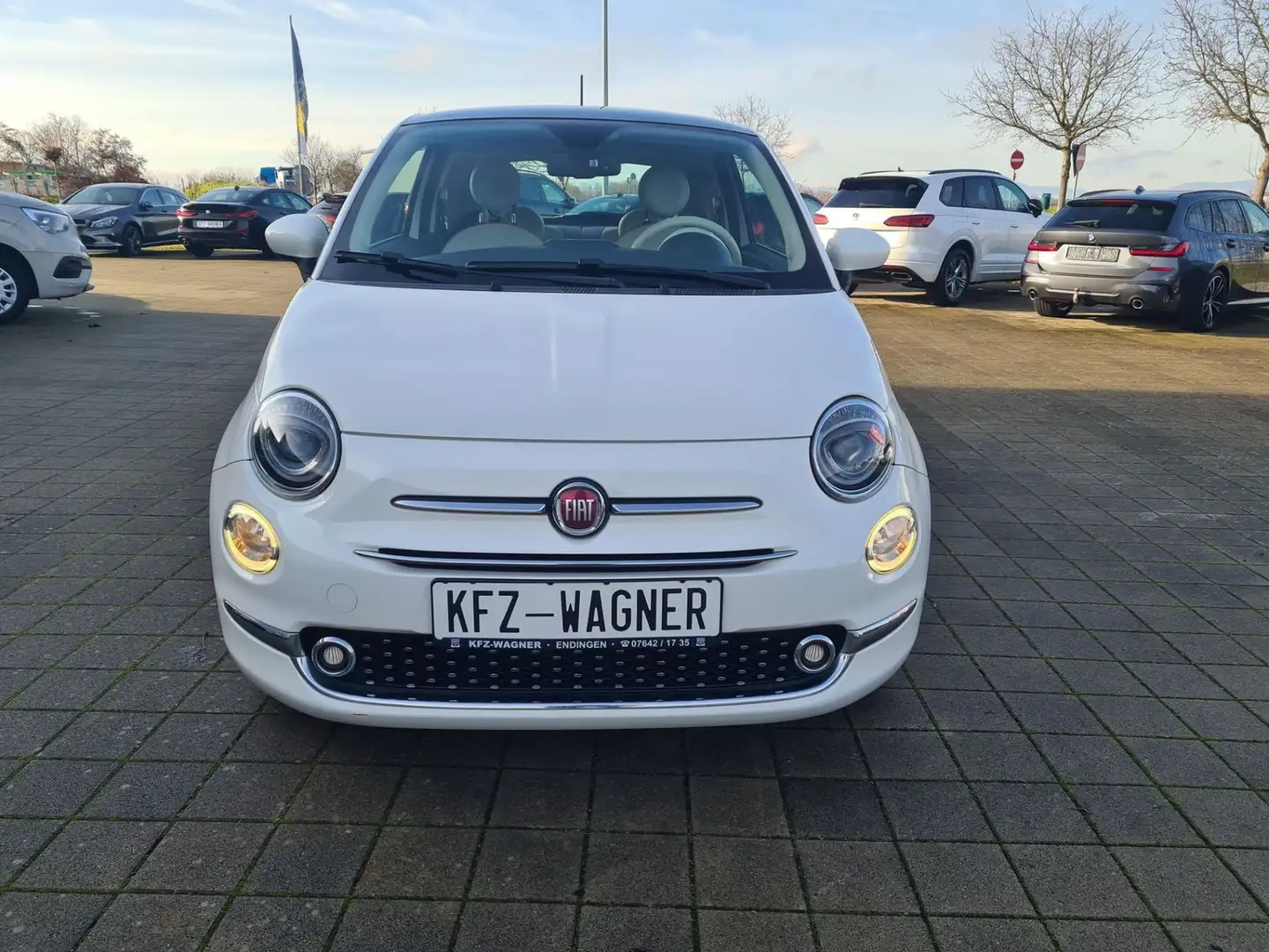 Fiat 500 1.2 8V Lounge Weiß - 2