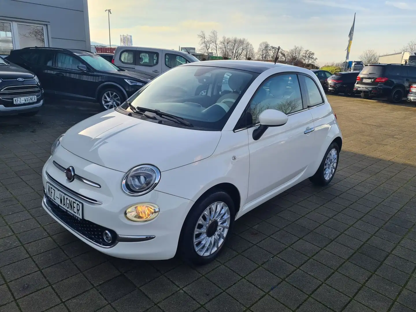 Fiat 500 1.2 8V Lounge Weiß - 1