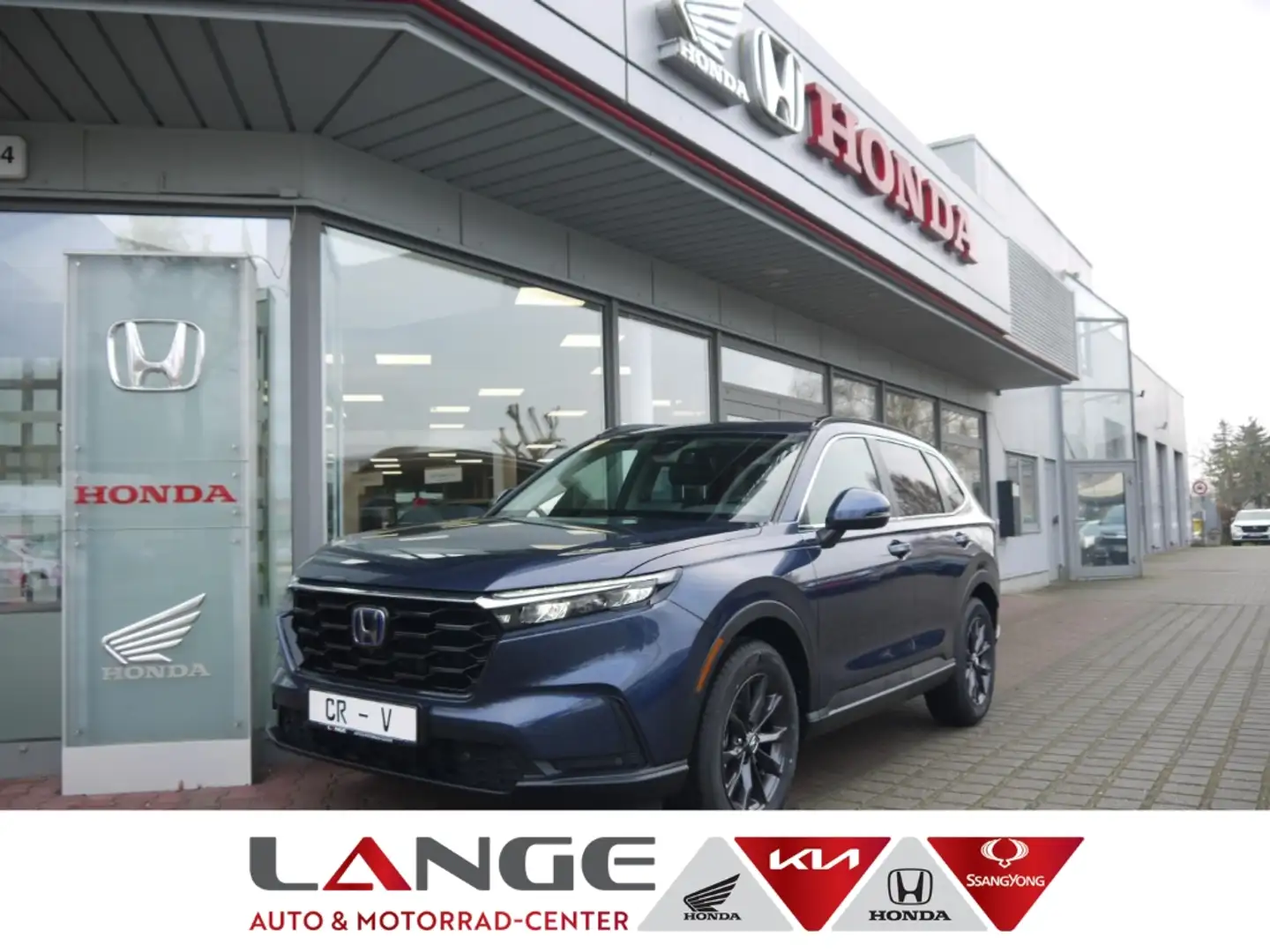 Honda CR-V e HEV Hybrid 2.0 AT AWD Advance HUD El. Panodach M Синий - 1