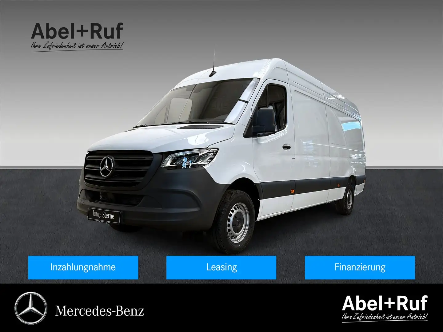Mercedes-Benz Sprinter 317 CDI Kasten L3H2 LED+MBUX+Klima+DAB Белый - 1