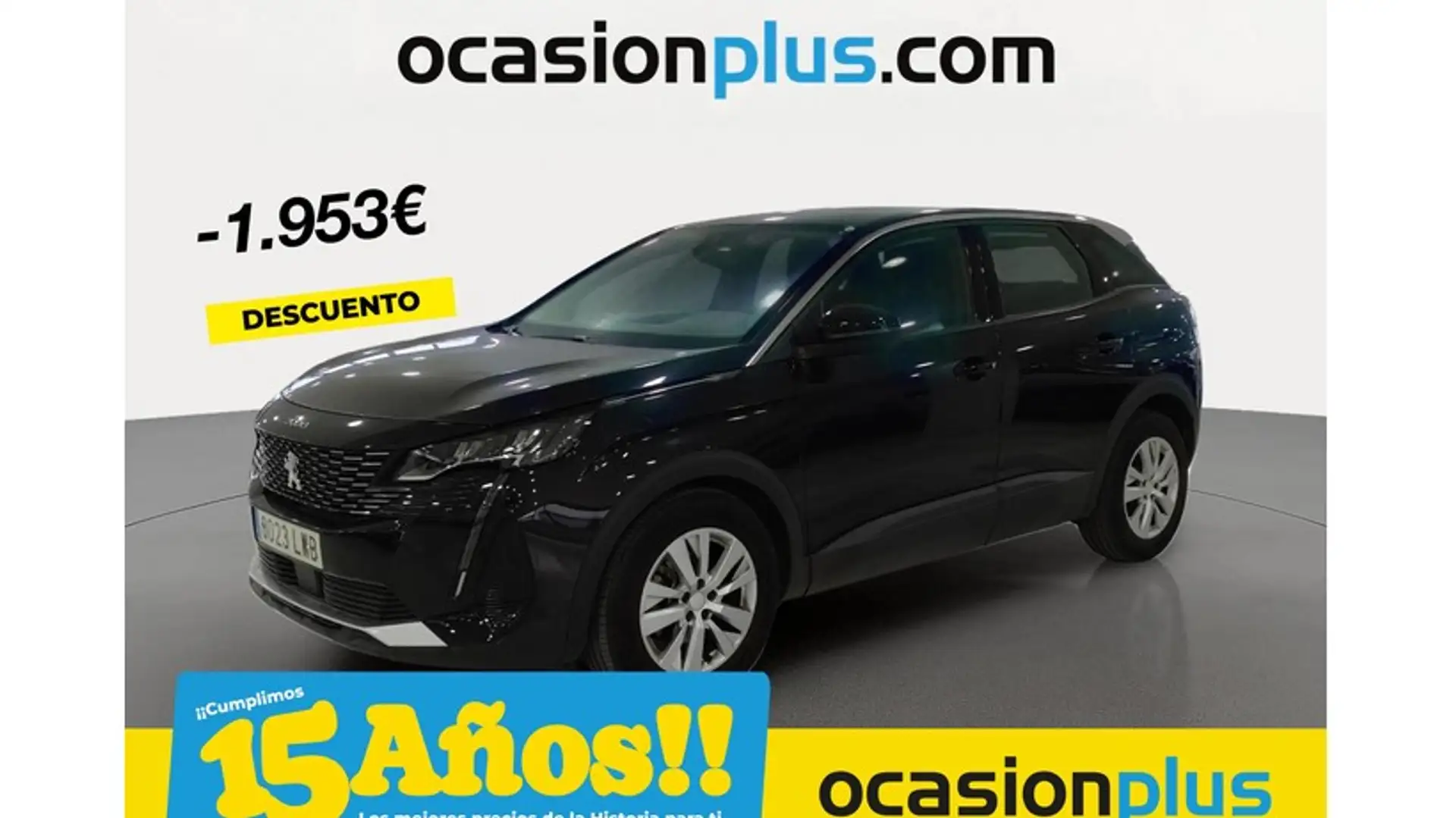 Peugeot 3008 1.6 BlueHDi Active 120 Noir - 1