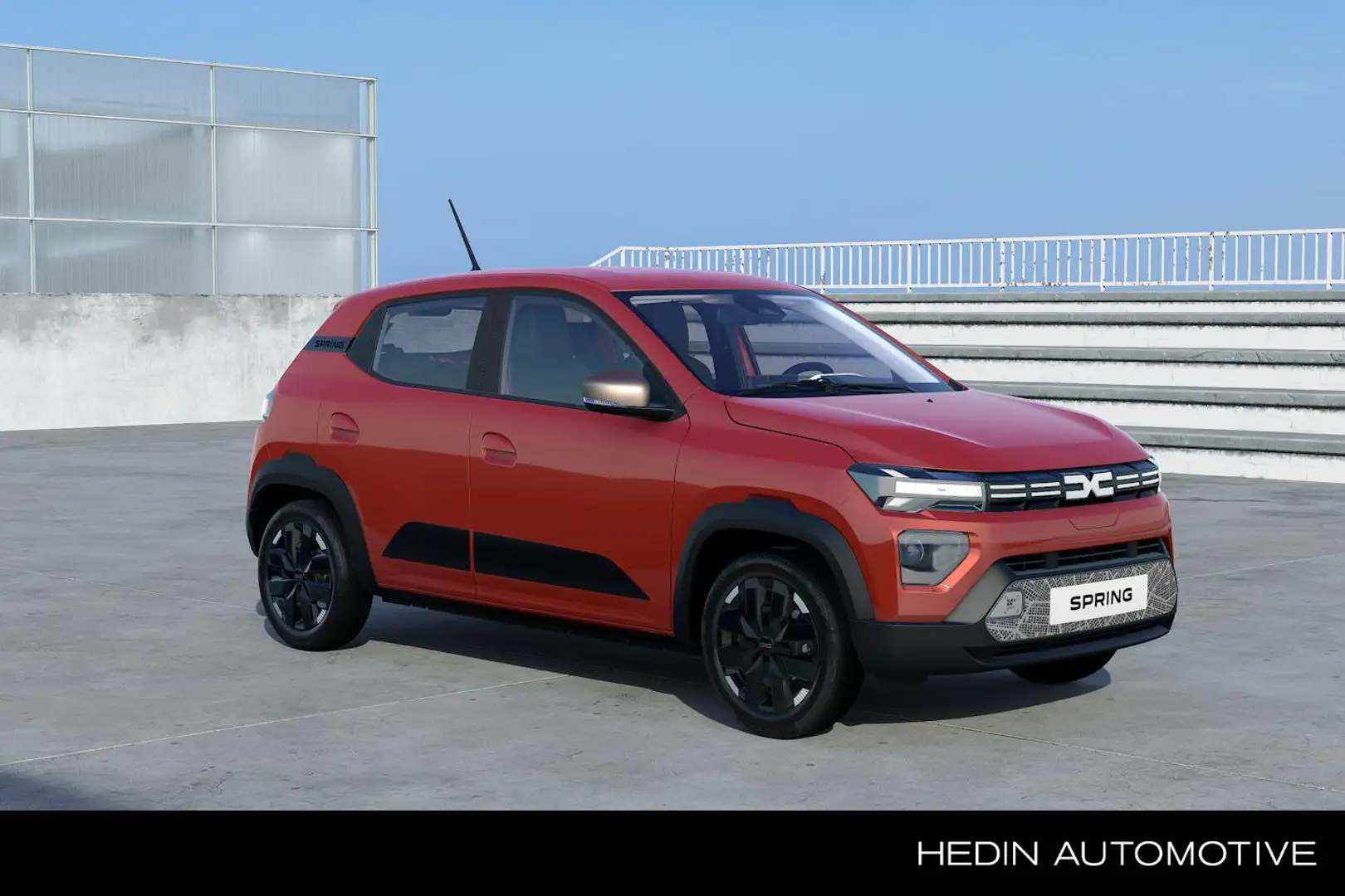 Dacia Spring Extreme 65 26.8 kWh / Dc Lader / Navigatie / Camer Rood - 1
