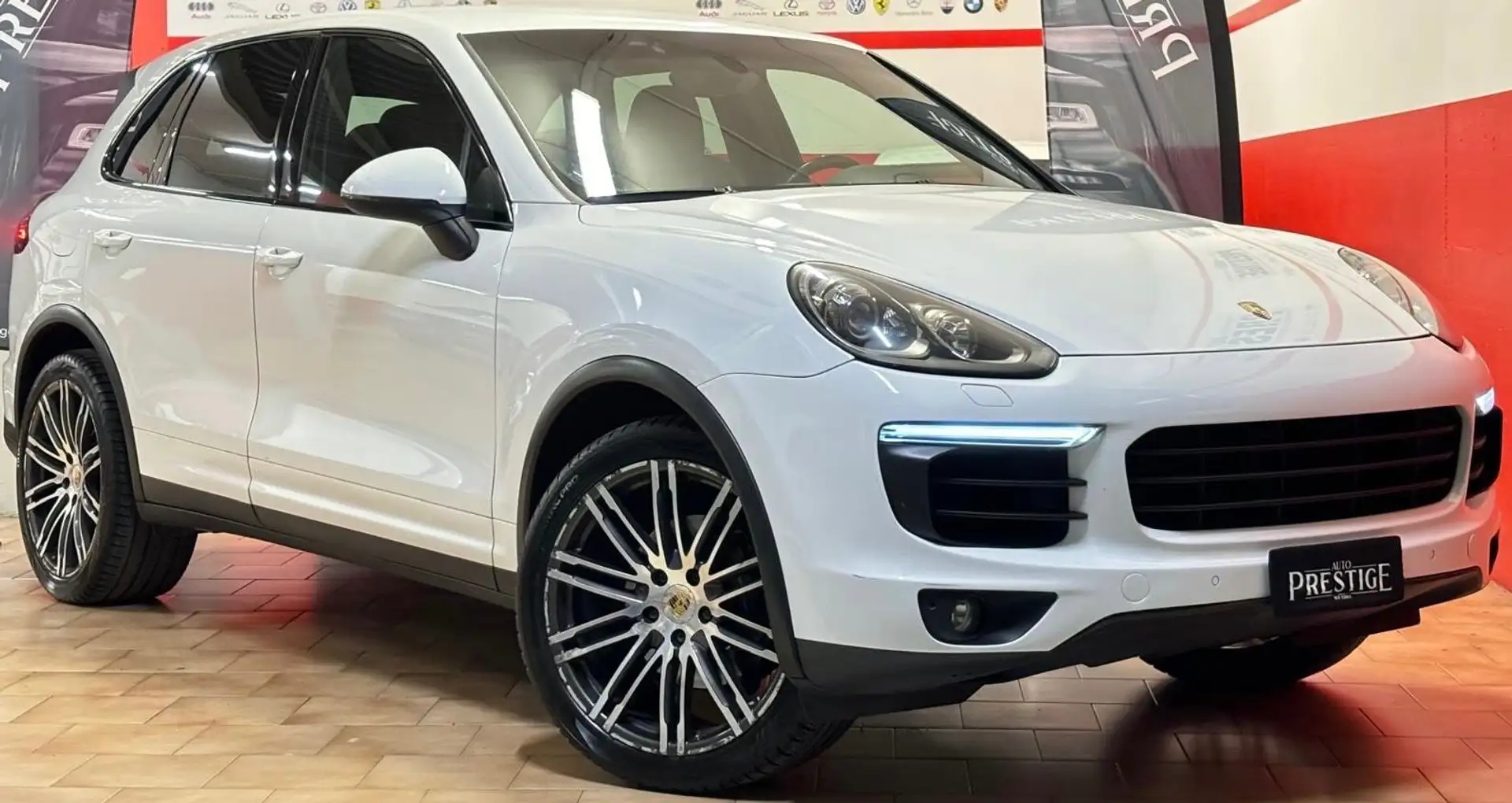 Porsche Cayenne Diesel Wit - 2