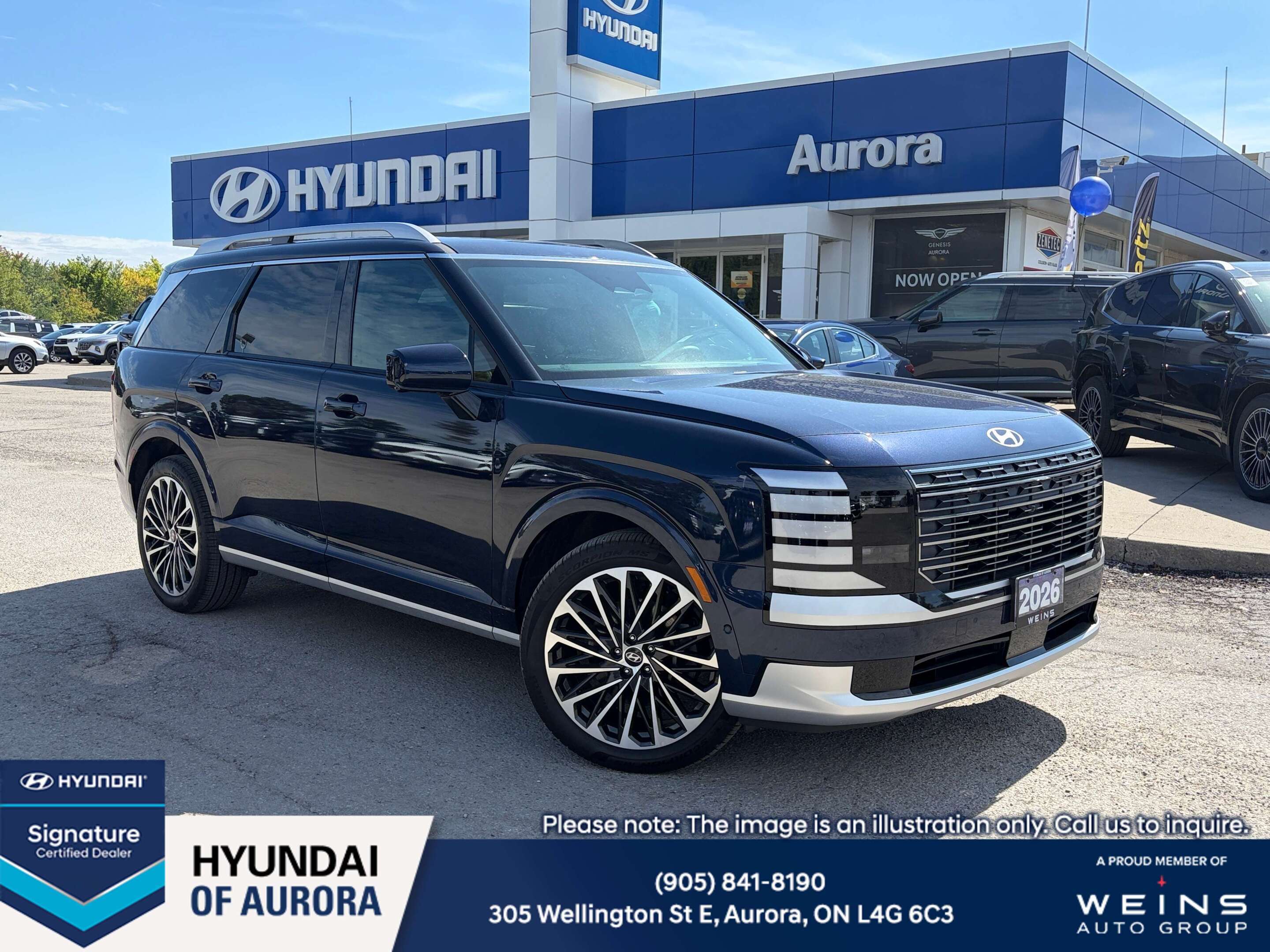 2026 Hyundai Palisade ULTIMATE CALLIGRAPHY AWD - PREVIOUS EXECUTIVE DEMO
