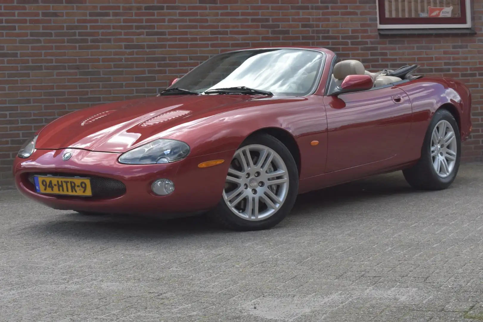 Jaguar XKR 4.2 V8 Convertible '03 Leder Cruise Clima Inruil m Roşu - 1