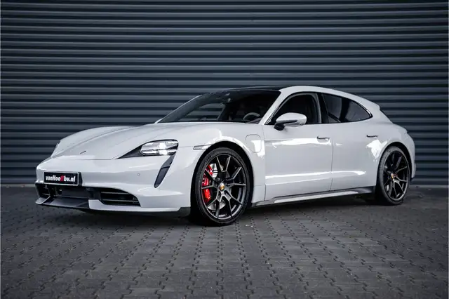 Porsche Taycan Turbo Sport Turismo - Krijt - Display - Sport Soun
