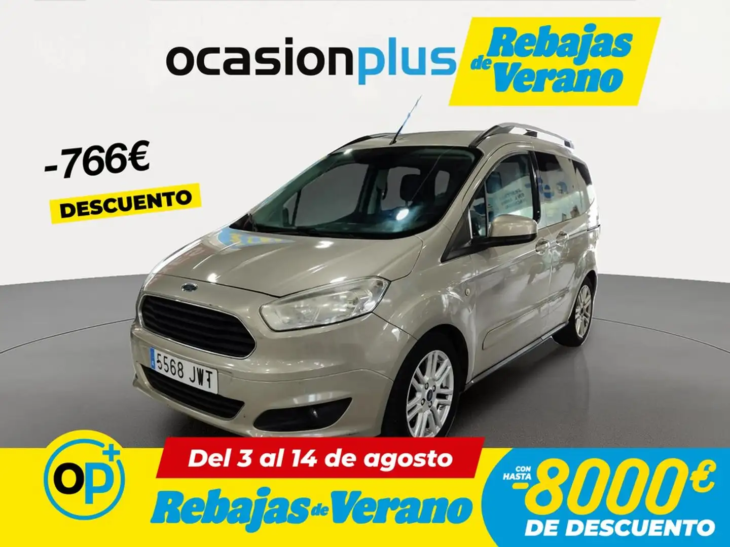 Ford Tourneo Courier 1.0 Ecoboost Titanium Gris - 1