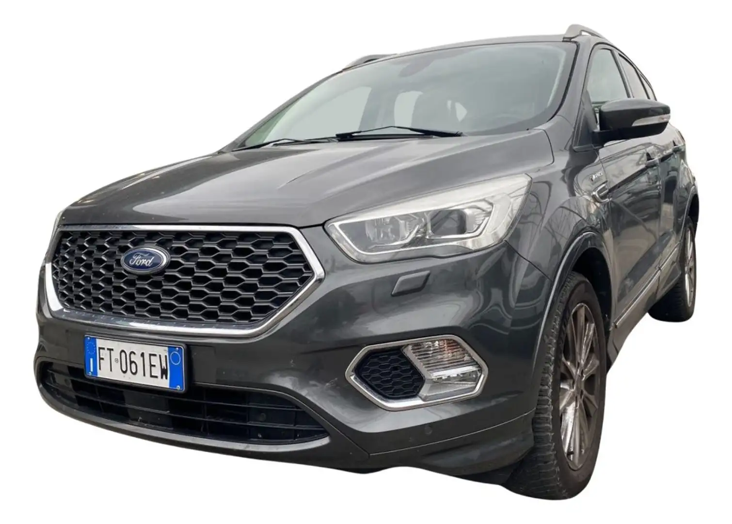 Ford Kuga 2.0 TDCI 180 CV S&S 4WD Vignale Automatico Grigio - 2