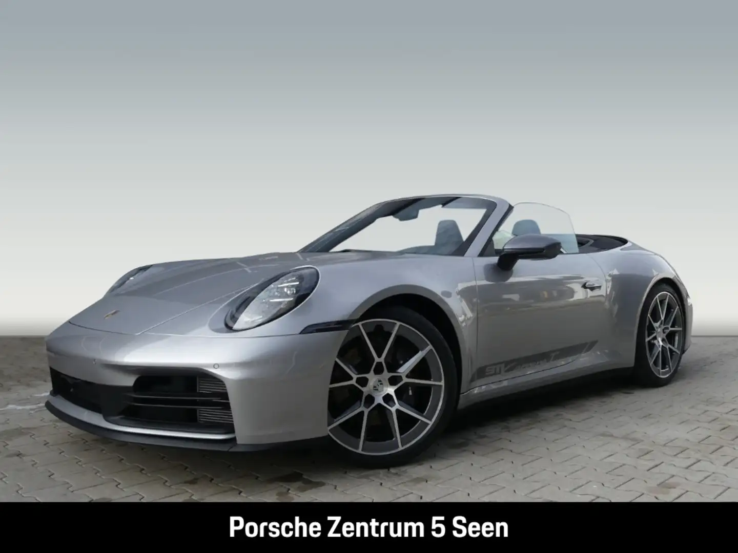 Porsche 992 II Carrera T Cabriolet, BOSE, HD-MATRIX, 84L Stříbrná - 1