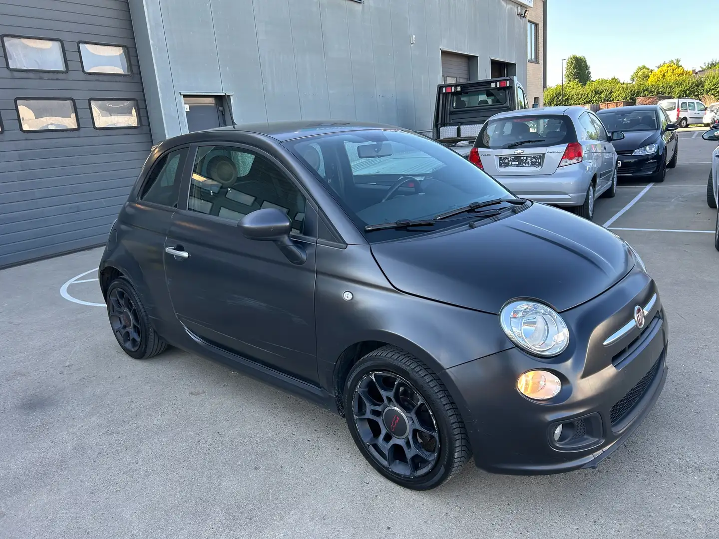 Fiat 500 1.2i Sport wagen word zo verkocht zie foto's Zwart - 2