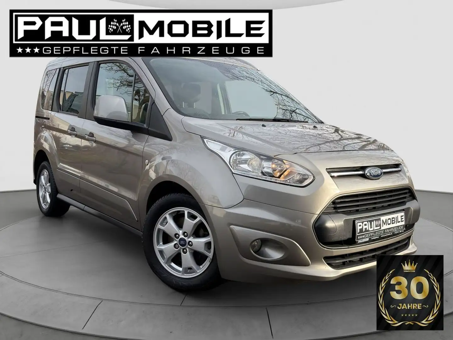 Ford Tourneo Connect Titanium Panorama Tempomat PDC hi. Silber - 1