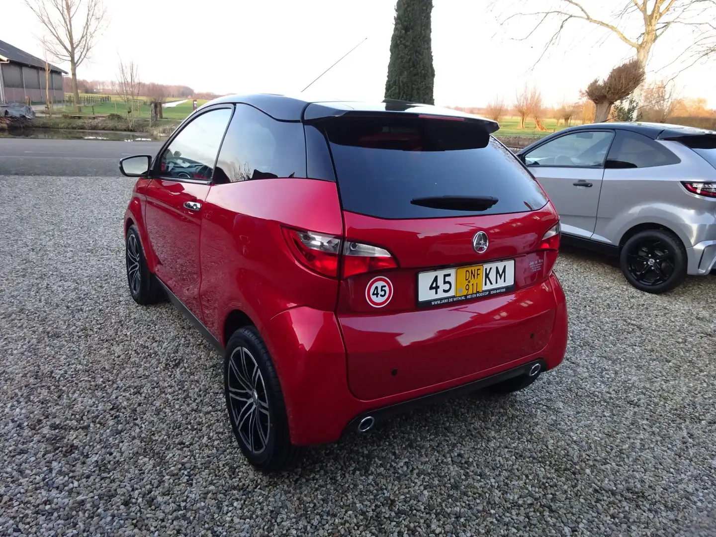 Aixam Coupe Premium Achteruitrijcamera, Parkeersensoren, Elekt Rot - 2