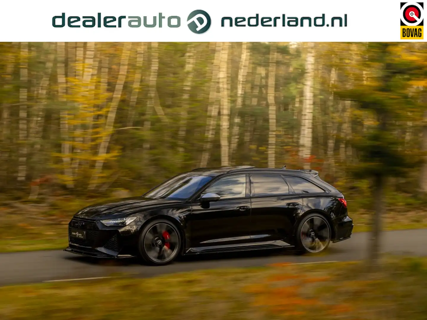 Audi RS6 4.0 TFSi quattro | PANO | LASER | CERAMIC | 4-WS | Noir - 1