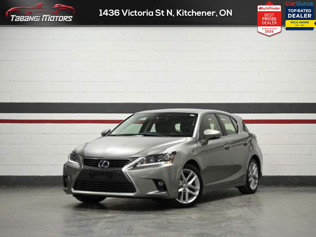2017 Lexus CT No Accident Leather Sunroof Heated Seats