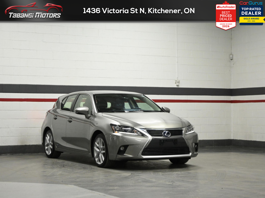 2017 Lexus CT No Accident Leather Sunroof Heated Seats