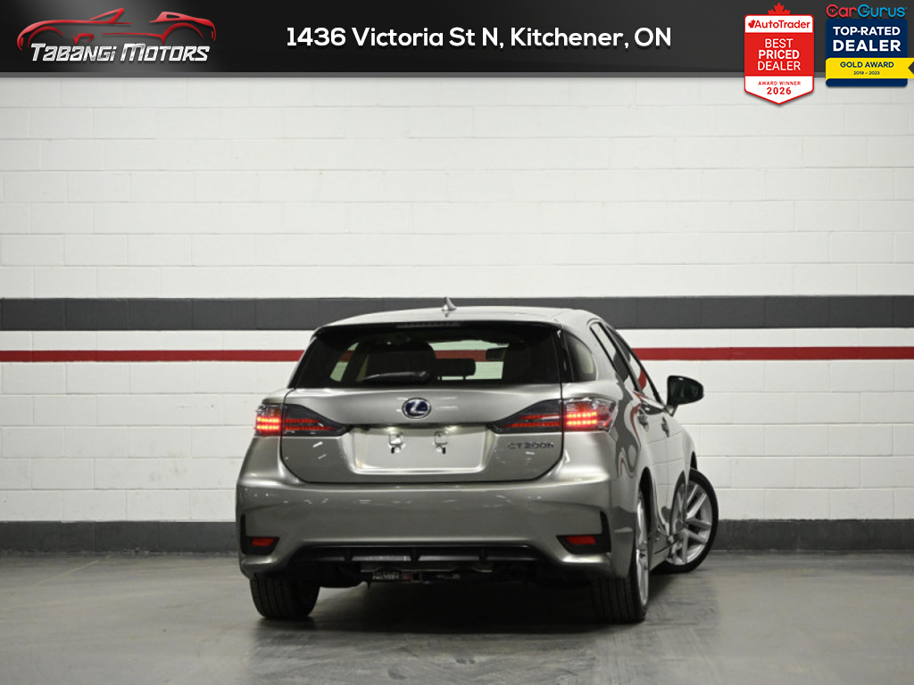 2017 Lexus CT No Accident Leather Sunroof Heated Seats