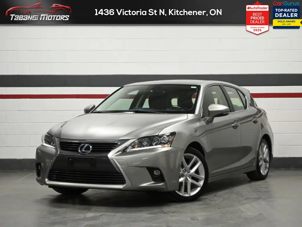 2017 Lexus CT No Accident Leather Sunroof Heated Seats