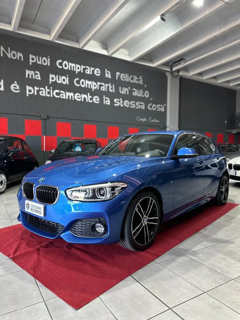BMW 116 BMW 1er 116i M Sport 5p Blauw - 2