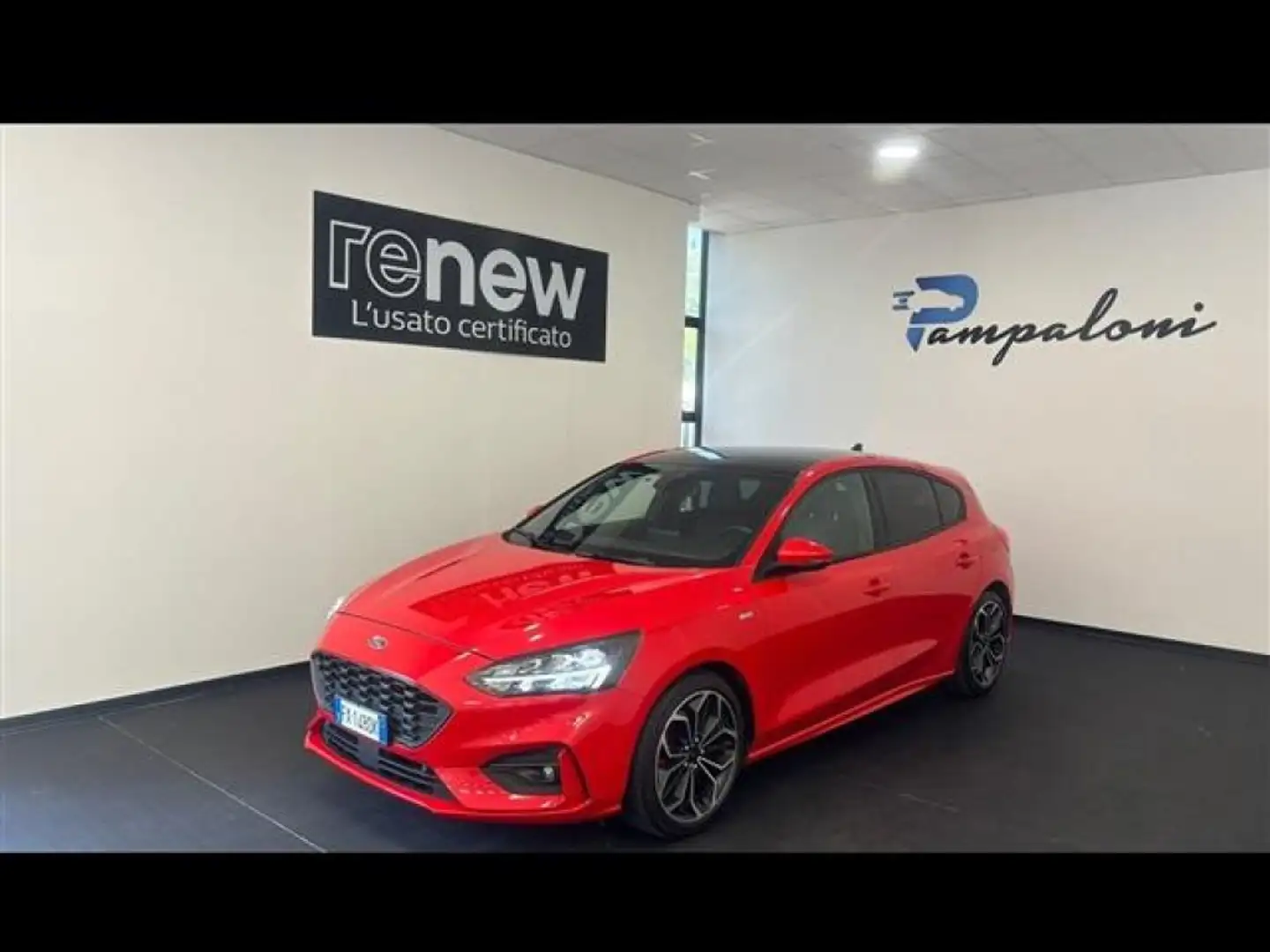Ford Focus 5 Porte 1.0 EcoBoost 125cv ST Line S S Rosso - 2