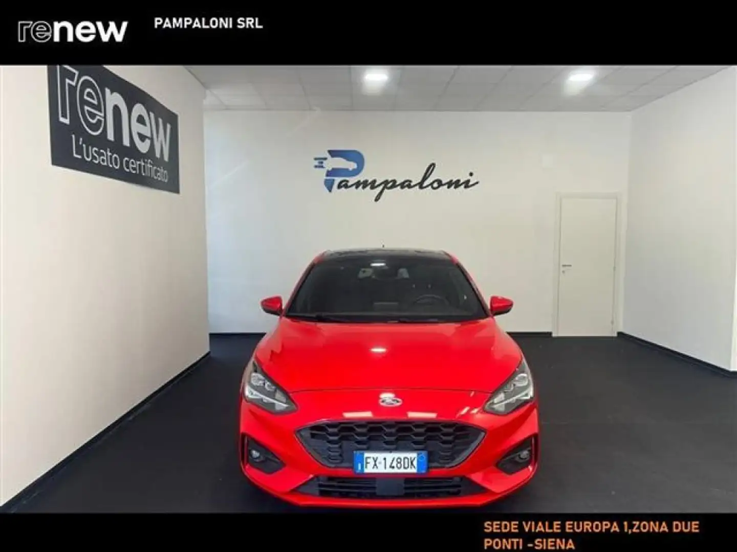 Ford Focus 5 Porte 1.0 EcoBoost 125cv ST Line S S Rosso - 1