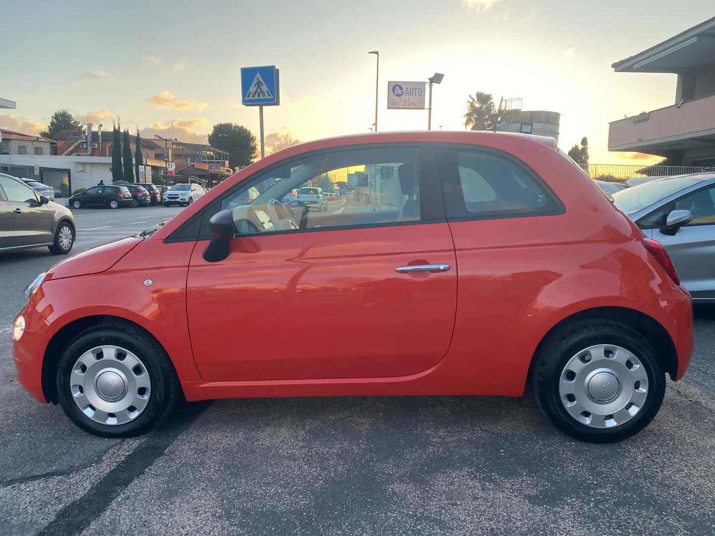 Fiat 500 1.0 hybrid Cult 70cv UConnect AppCarPlay Naranja - 2