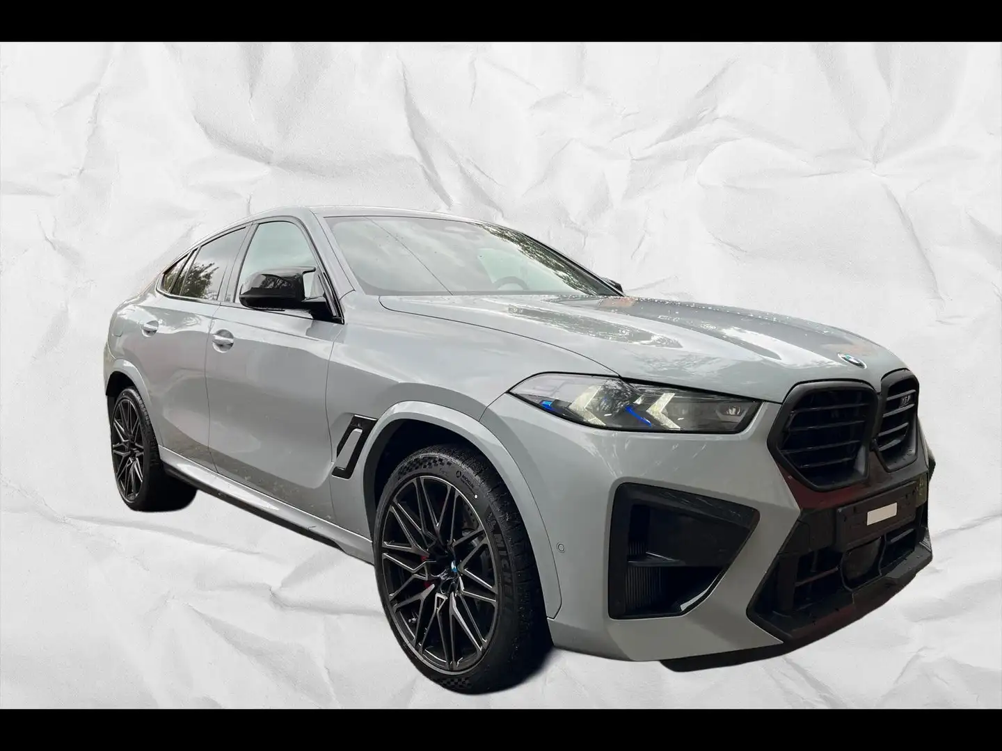 BMW X6 M Competition orange Sakhir Carbon Grau - 2