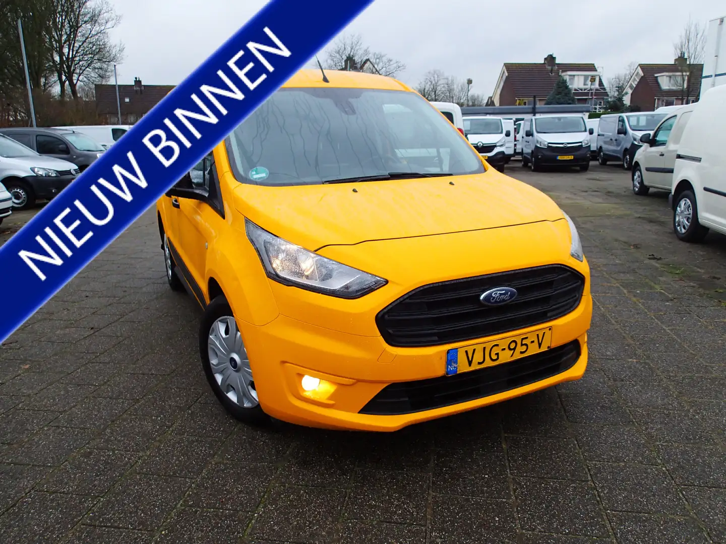 Ford Transit Connect 1.5 EcoBlue L1 Trend VOORZIEN VAN AIRCO+CRUISE+SCH Amarillo - 1