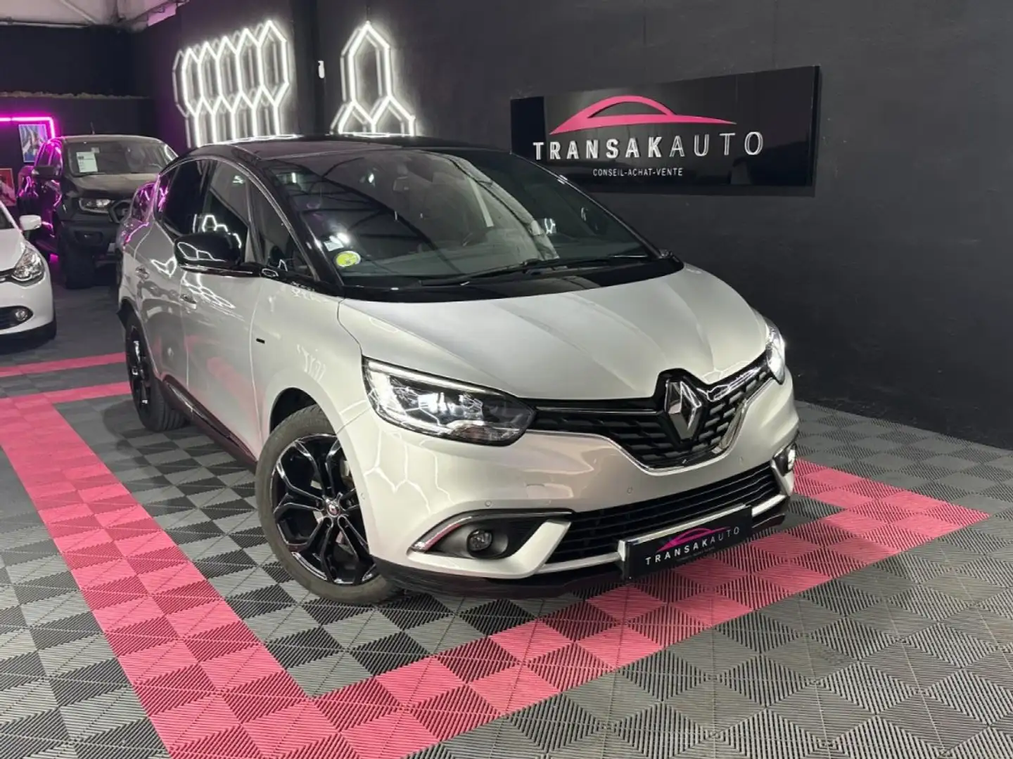 Renault Scenic IV Blue dCi 120 SL Black Edition Apple Carplay ~Toit panoramique ~ Camera de recul Gris - 1