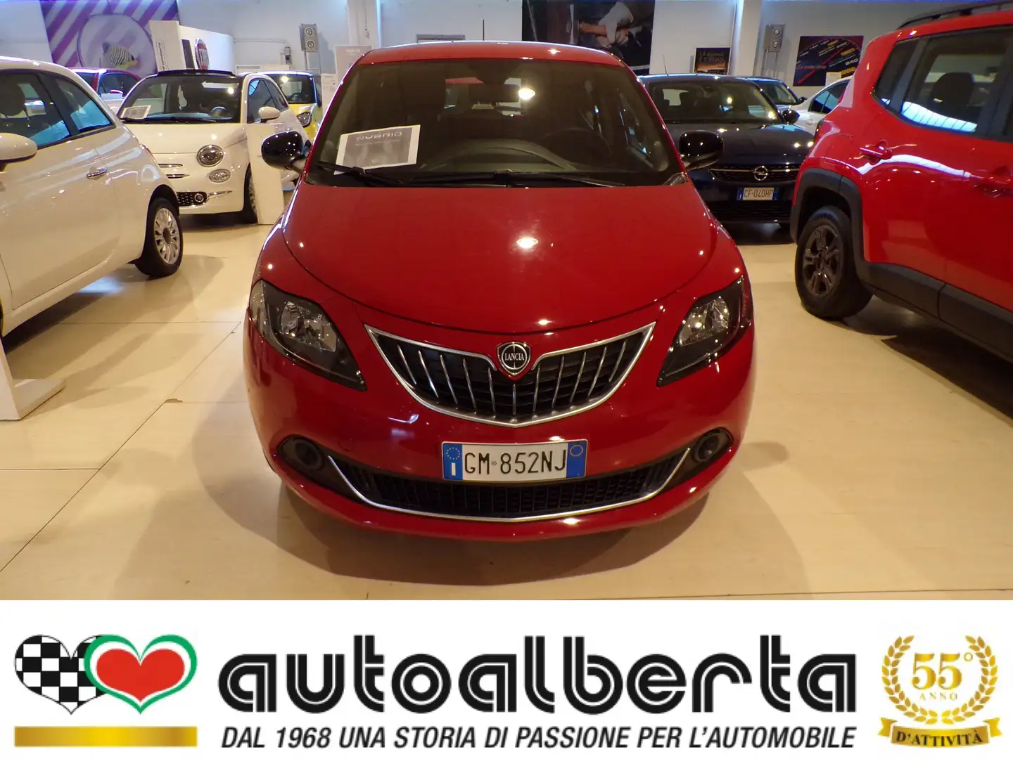 Lancia Ypsilon SILVER Hybrid 1.0 firefly 70cv Rouge - 2