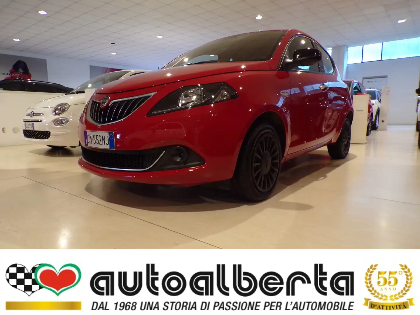 Lancia Ypsilon SILVER Hybrid 1.0 firefly 70cv Rouge - 1