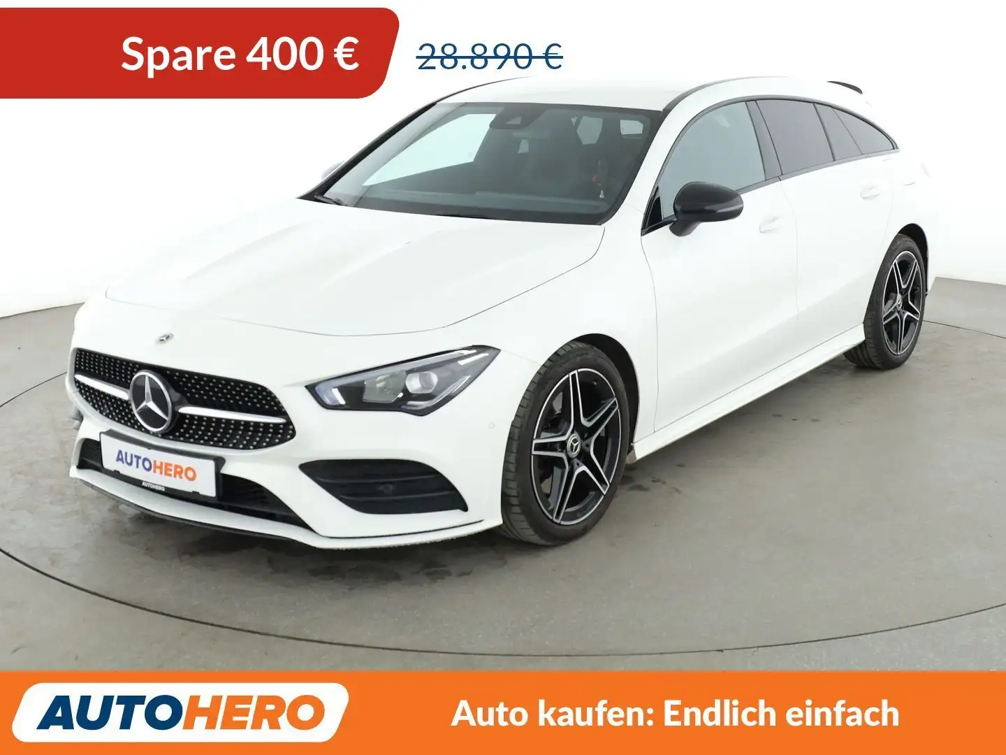 Mercedes-Benz CLA 250 Shooting Brake AMG Line Aut.*NAVI*CAM*LED*PDC*SHZ* Blanc - 1