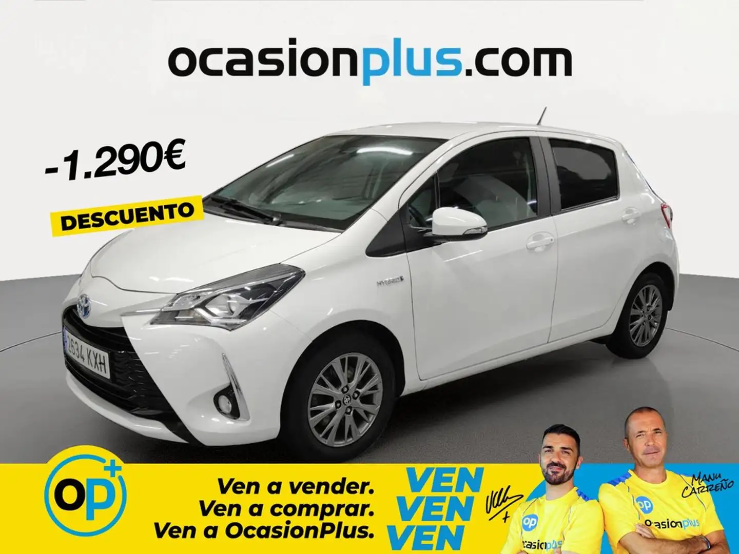 Toyota Yaris 100H 1.5 Active Blanco - 1