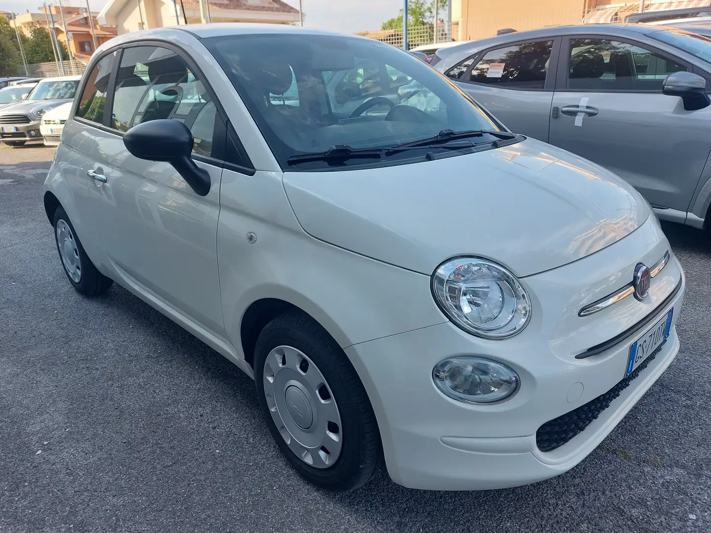 Fiat 500 500 1.0 hybrid 70cv Weiß - 2