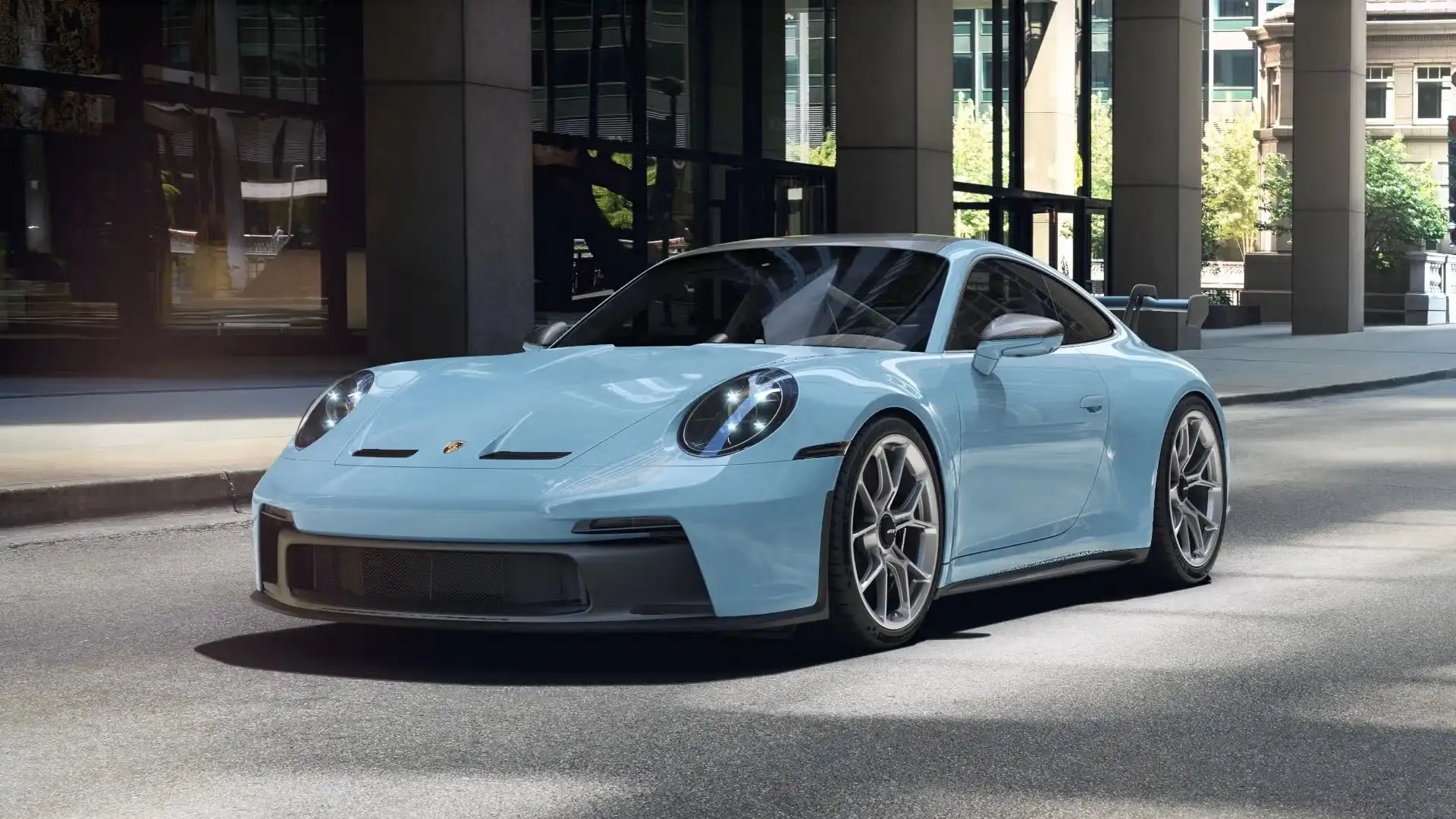 Porsche 992 GT3 Blauw - 1