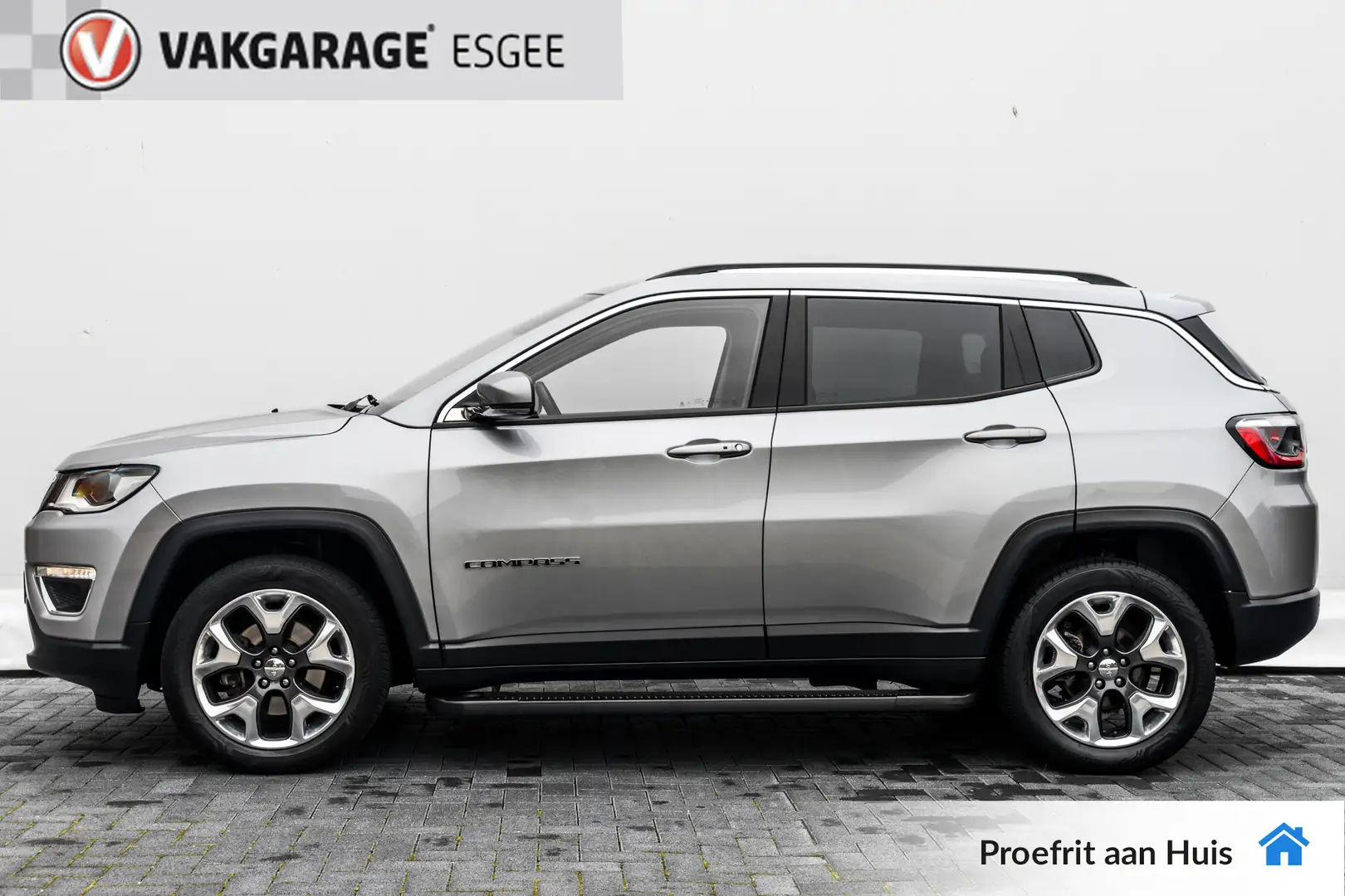Jeep Compass 1.4 MultiAir Limited 4x4 RIJKLAAR INCL : GARANTIE. Gris - 2