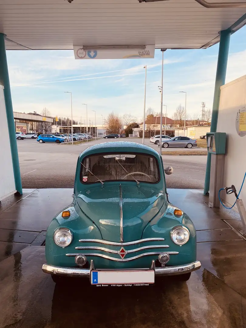 Renault 4cv Oldtimer Blau - 1